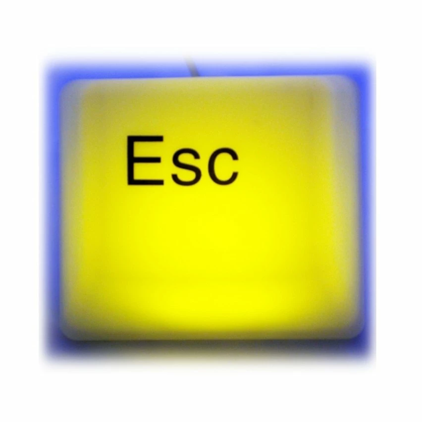 Meilleure vente đ Totalcadeau Lampe LED imitation touche ESC đ â Image 3