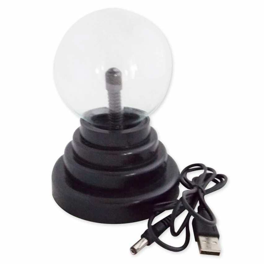 Sortie 🔔 Totalcadeau Lampe USB lumière électrique plasma USB éclairs veilleuse 🎉 – Image 2