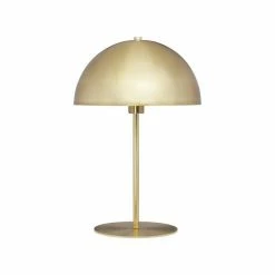 Offres 😉 Paris prix INTERNATIONAL DESIGN Lampe champignon en métal - 25x25x33 cm - Doré ⭐