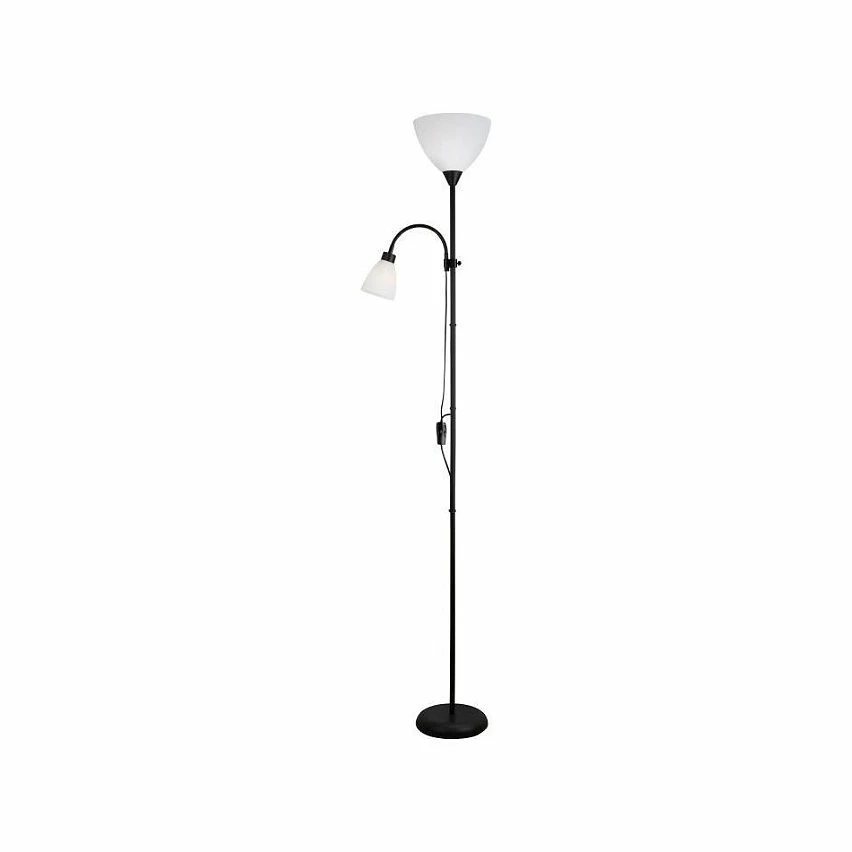 Grosses soldes 😉 Paris prix Lampadaire liseuse Betty 2 abat jours ABS Piétement métal L 20 x l 20 x H 176 cm INTERNATIONAL DESIGN ❤️