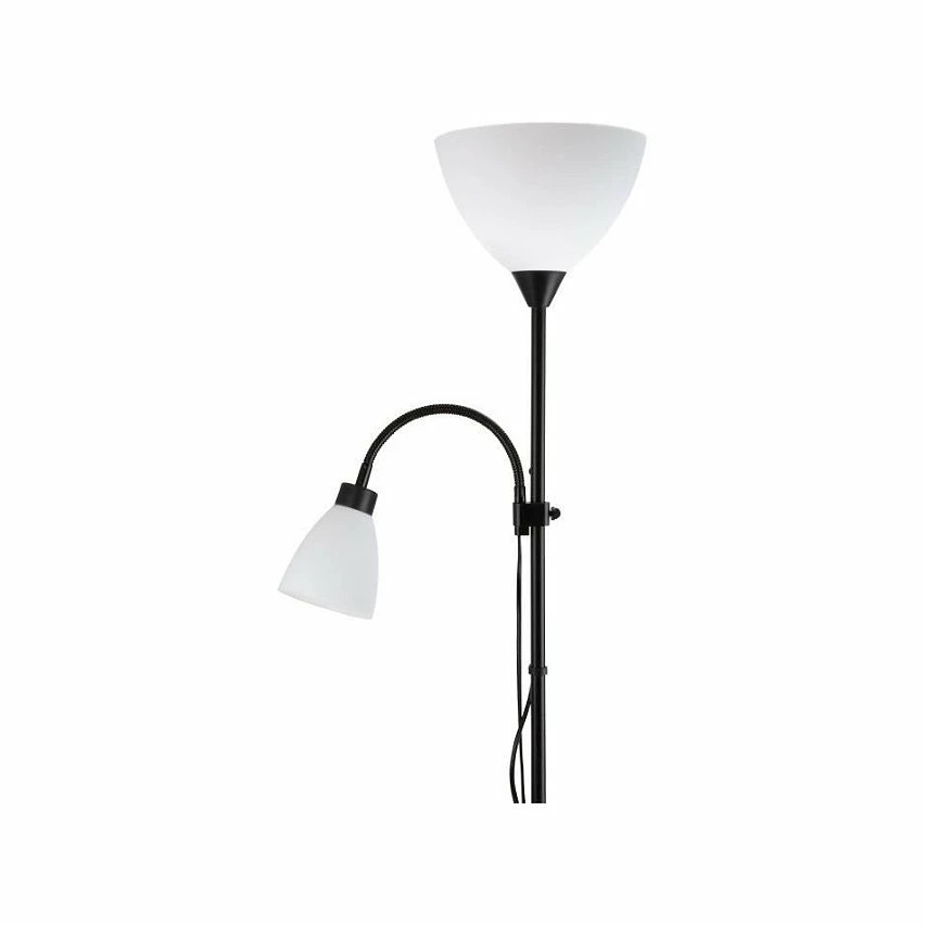 Grosses soldes 😉 Paris prix Lampadaire liseuse Betty 2 abat jours ABS Piétement métal L 20 x l 20 x H 176 cm INTERNATIONAL DESIGN ❤️ – Image 3