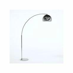 Bon marchĂ© đ Paris prix DESI Lampadaire arceau chrome - H 166 cm - Contemporain âš
