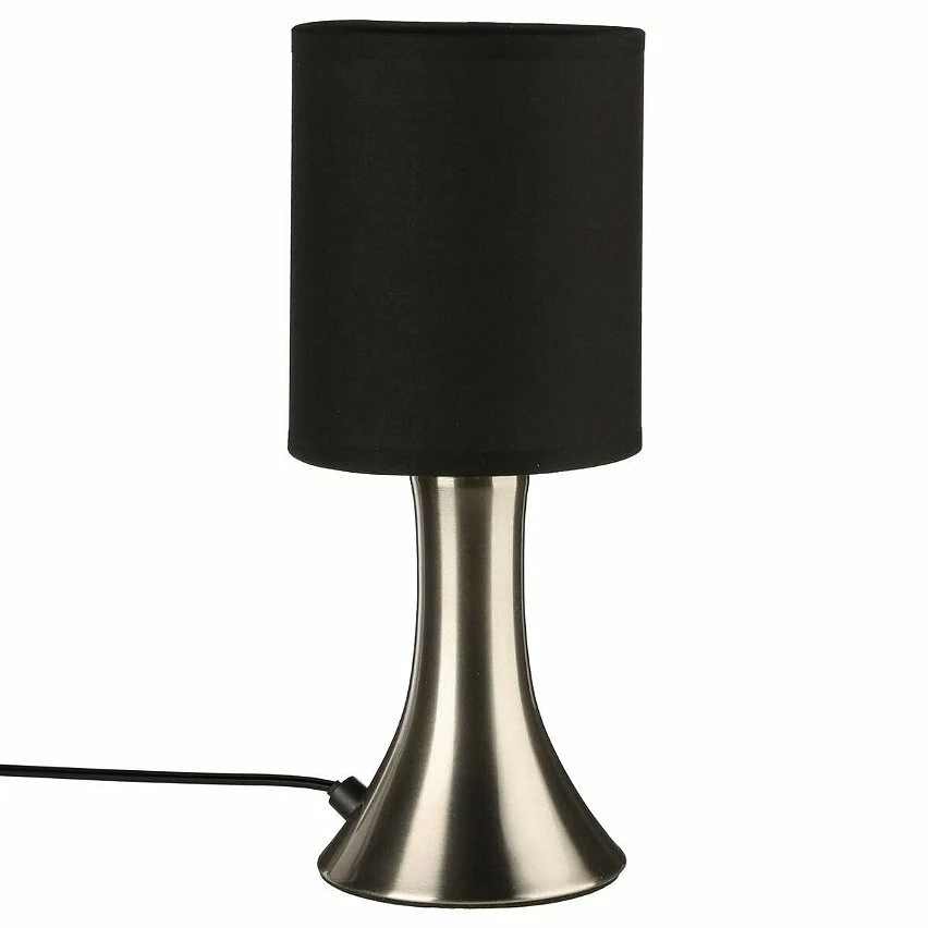 Budget ⌛ Atmosphera Lampe à poser touch Toga noir H28 😍
