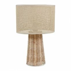 Grosses soldes 👍 Ostaria Lampe bambou Dana naturel ✨