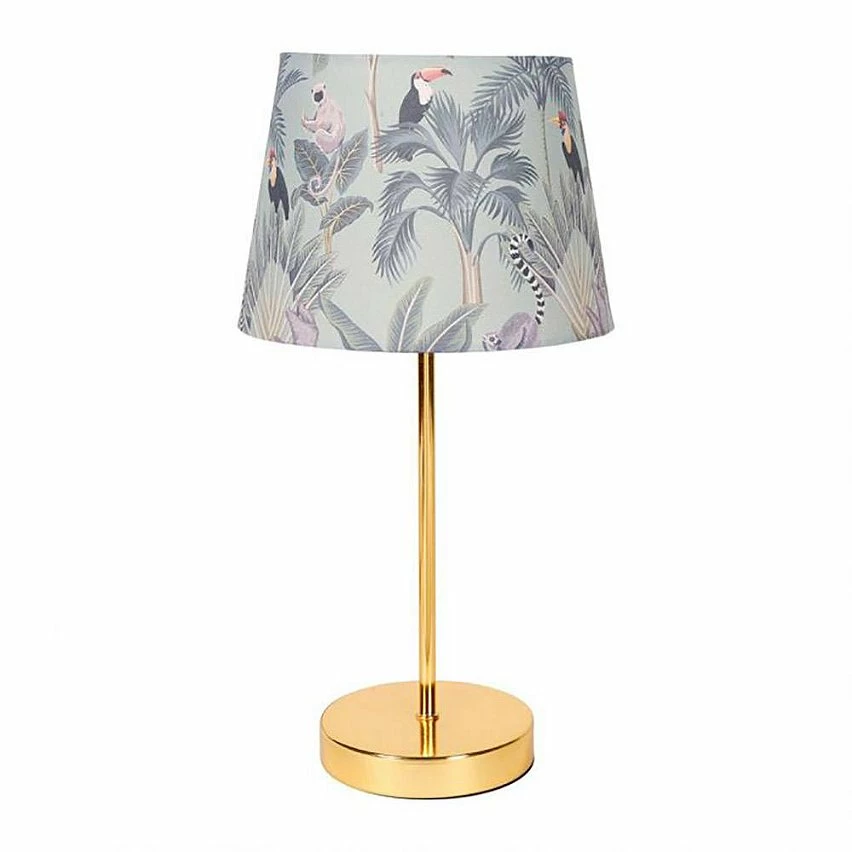 Offres ✔️ Ostaria Lampe métal Luxuriance pied doré 🔔