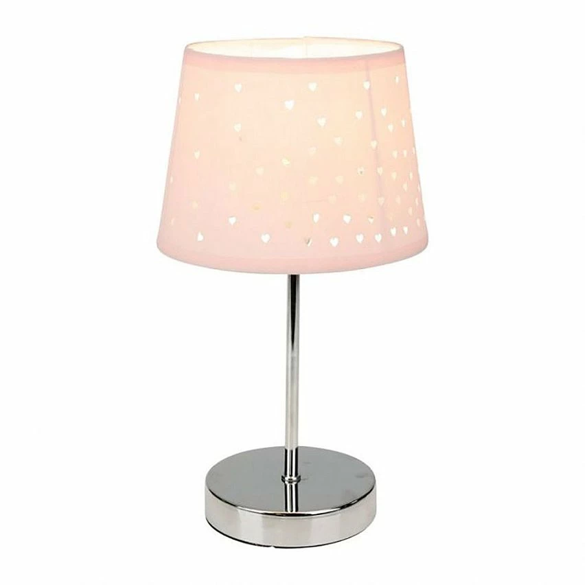 Coupon 👏 Ostaria Lampe métal abat-jour ajouré cœur rose ✨ – Image 3