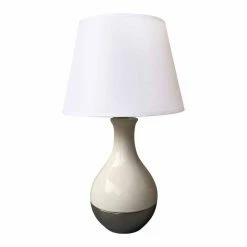 Offres 😍 Paris prix Lampe à Poser Déco "Colette" 37cm Blanc 😀