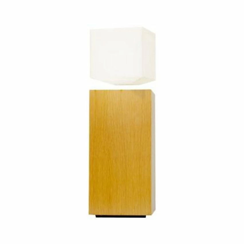 Vente flash ⌛ Magneticland Lampe LED en lévitation en bois foncé MEGAPOLITE (sans abat-jour) 🥰