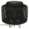 Vente flash 🥰 Lampe en bambou Liby noir Atmosphera - Noir 😍