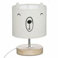 De gros 🛒 Atmosphera Lampe à Poser Déco "Ourson" 21cm Blanc 🥰
