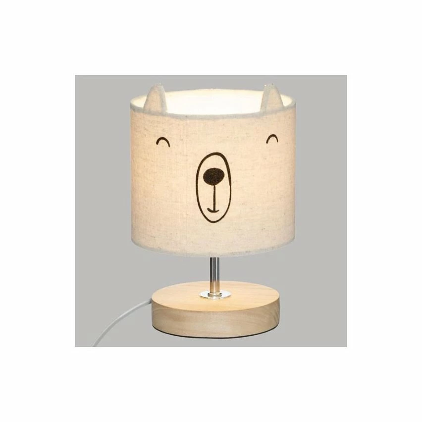 De gros đ Atmosphera Lampe Ă Poser DĂ©co "Ourson" 21cm Blanc đ„° â Image 2