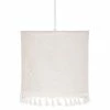 Meilleure affaire ❤️ Atmosphera Lampe Suspension en Tissu "Shadi" 34cm Lin 🛒