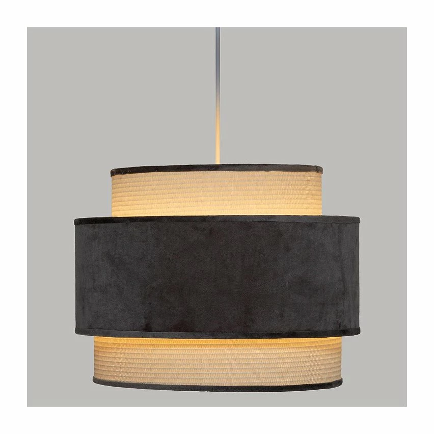 Meilleur prix ⭐ Atmosphera Luminaire Suspension en Velours Rouge D 38 cm ✔️ – Image 8