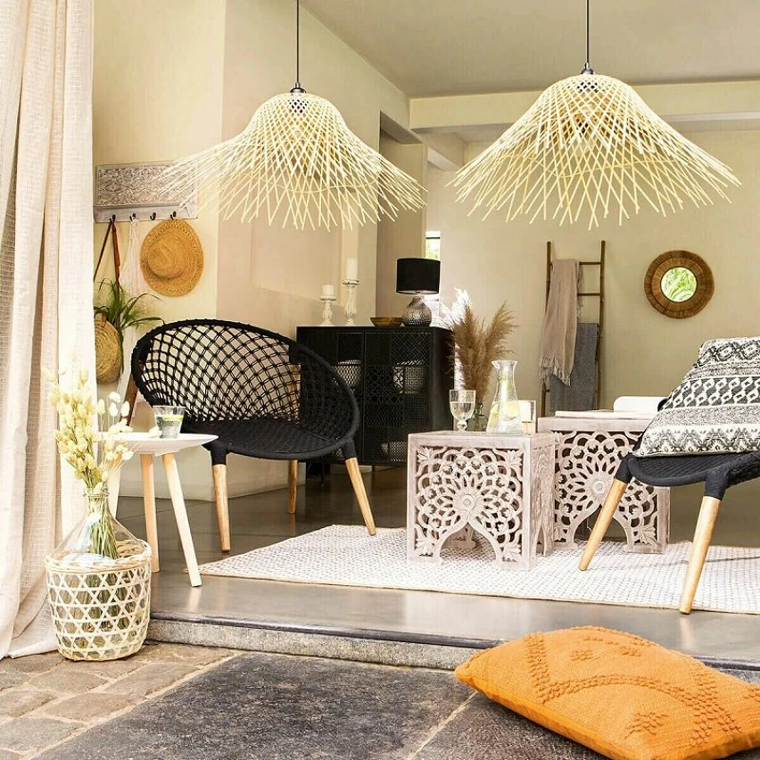 Sortie đ„° Suspension bambou D76 Moxa Atmosphera turel clair â â Image 2