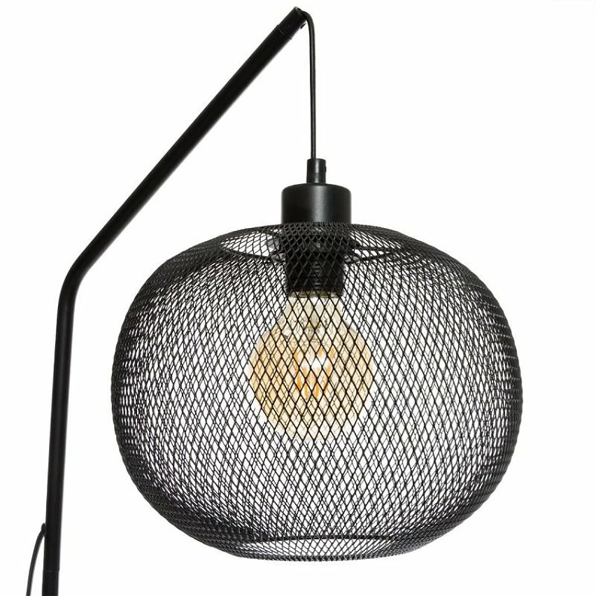 Coupon 👍 Atmosphera Lampadaire Arc Design "Emie" 157cm Noir 🧨 – Image 2