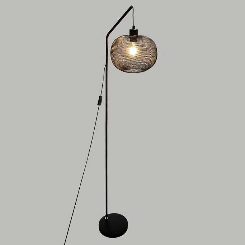 Coupon 👍 Atmosphera Lampadaire Arc Design "Emie" 157cm Noir 🧨 – Image 3