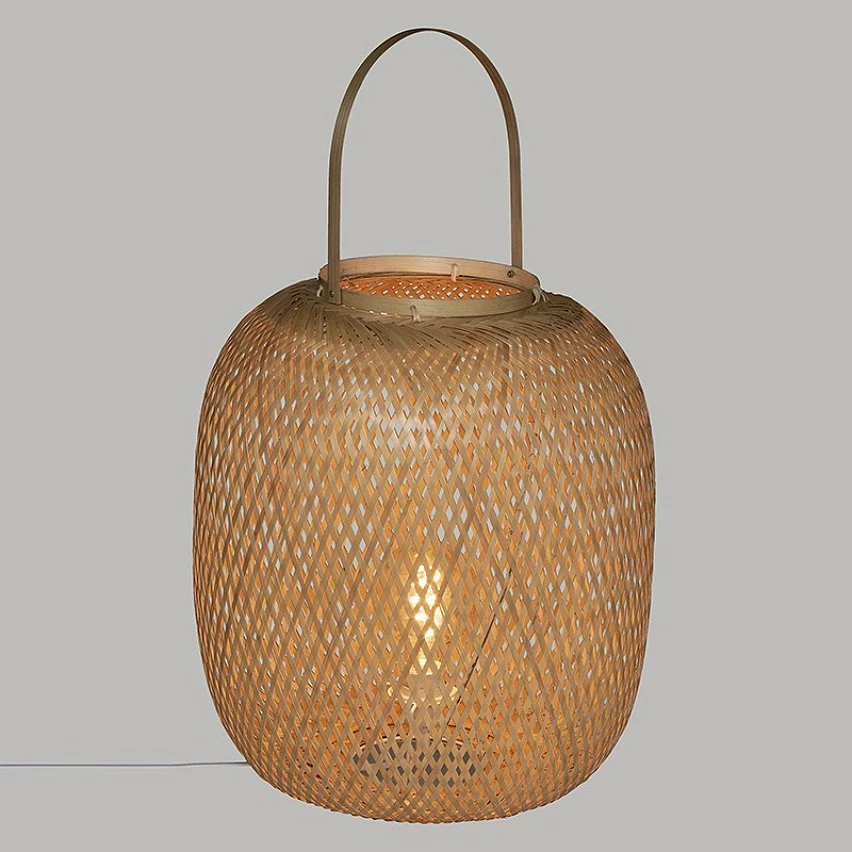 Acheter 🛒 Lampe à poser bambou Lesia H45 Atmosphera turel clair 🎁 – Image 4