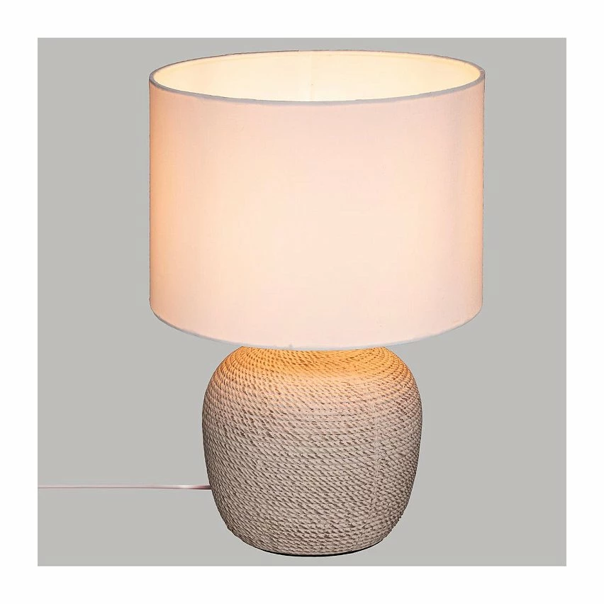 Top 10 đ Atmosphera Lampe Ă poser en CĂ©ramique Beige et Abat jour Blanc H 39.5 cm đ â Image 2