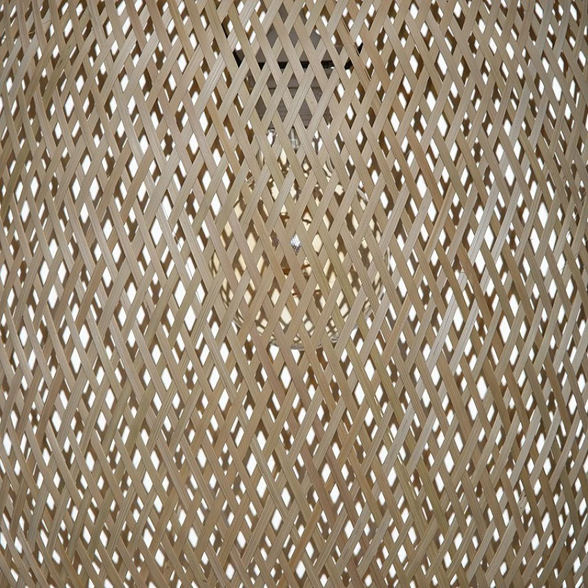 Coupon 🎁 Atmosphera Luminaire Suspension en Bambou tressé D 43 cm 😍 – Image 5