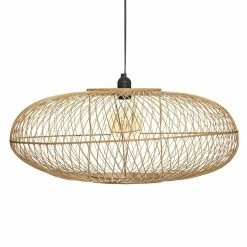 Top 10 🌟 Suspension bambou D60 Loren Atmosphera turel clair ✔️