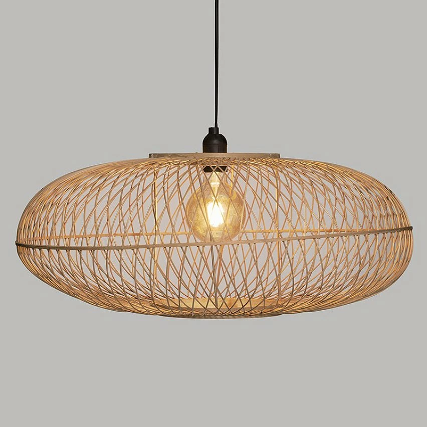 Top 10 🌟 Suspension bambou D60 Loren Atmosphera turel clair ✔️ – Image 3