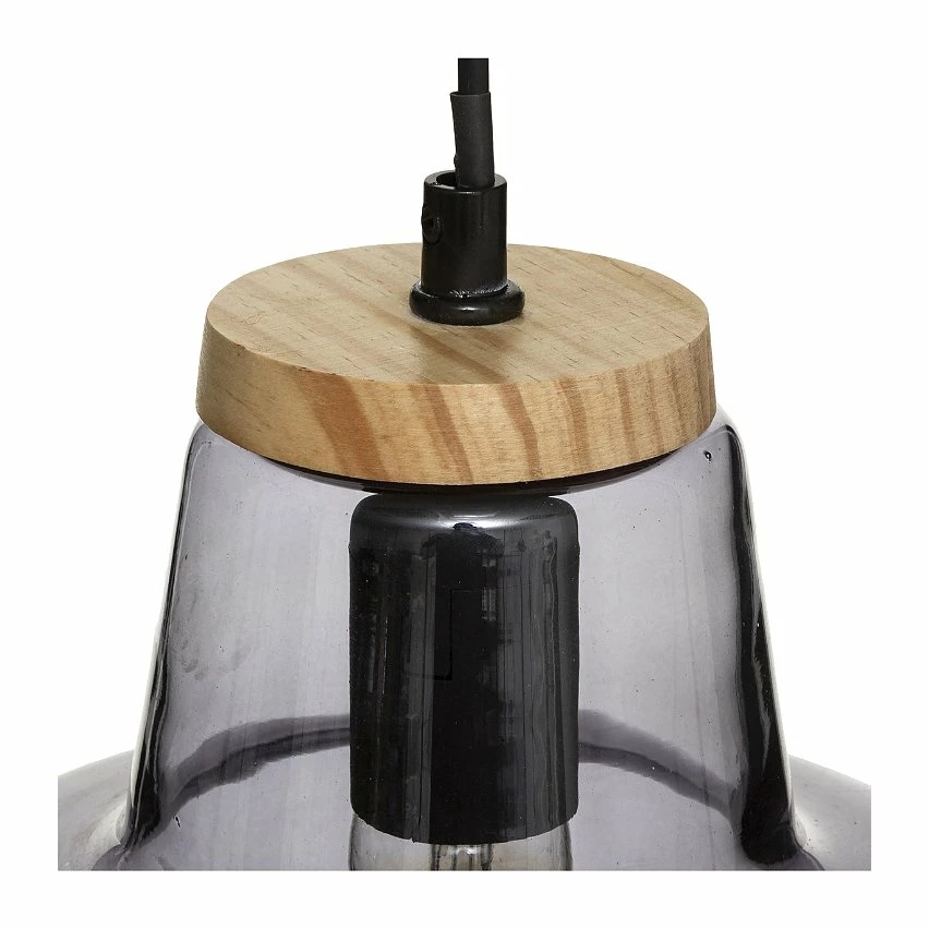 Meilleure affaire đ Atmosphera Luminaire Suspension en Verre FumĂ© D 23 cm đ â Image 3