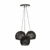 Bon marché ⌛ Atmosphera Luminaire Suspension en Corde 3 Têtes D. 25 x H. 95 cm 🎁
