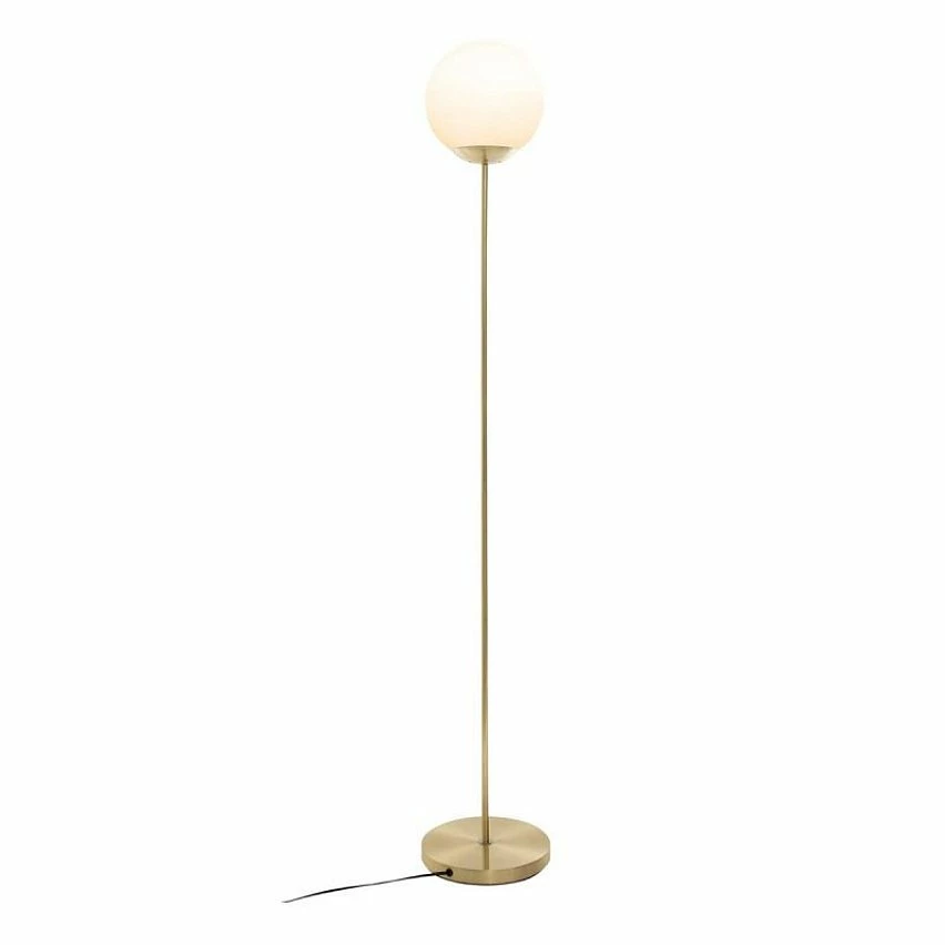 Promo đ Atmosphera Lampadaire Boule Design "Dris" 134cm Or đ