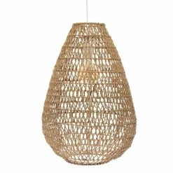 Grosses soldes ❤️ Atmosphera Lampe Suspension Design "Etel" 55cm Naturel 👏