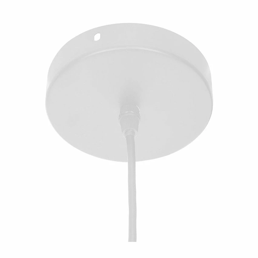 Meilleure vente ⭐ Atmosphera Lampe Suspension Métal "Cloche" 19cm Blanc 🎁 – Image 3