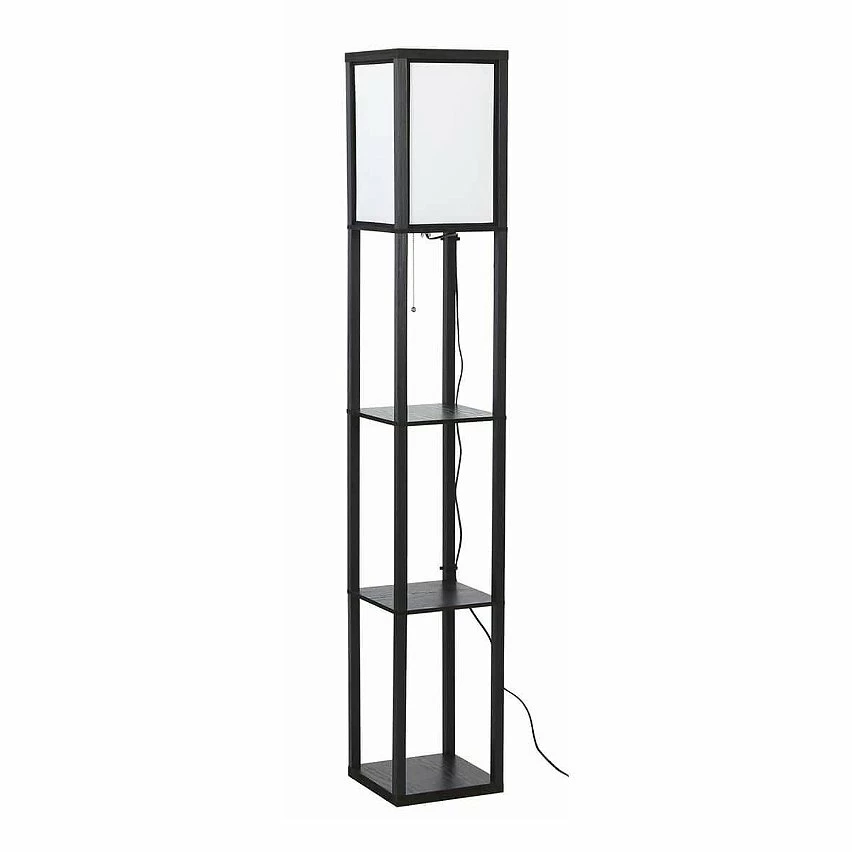 Top 10 💯 Altobuy AMELIE - Lampadaire avec 3 Etagères en Métal Noir 🥰