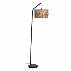 Les meilleures critiques de 🔥 Altobuy NARCISSE - Lampadaire Pied en Métal Noir Abat-jour en Rotin Naturel 😍