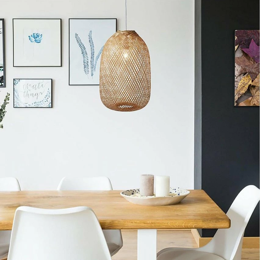 Top 10 đ Altobuy ALOHA - Suspension en Fibres Naturelles de Bambou TressĂ©es H 50 cm đ â Image 4