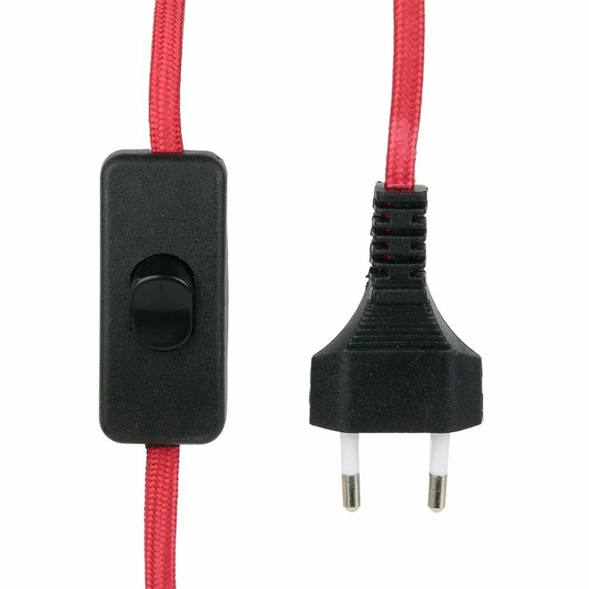 Grosses soldes ⭐ The Home Deco Light Lampe Murale en Bois "Fact" 22cm Naturel & Rouge 😉 – Image 4