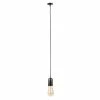 Promo 🌟 The Home Deco Factory Lampe Suspension Déco "Vintage" 9cm Noir 👏