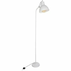 Budget 🛒 The Home Deco Factory Lampadaire cloche avec câble textile 172 cm ⭐