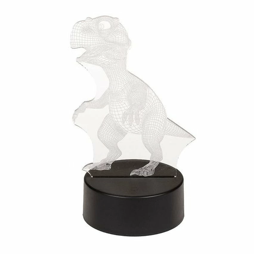 Le moins cher 👏 Totalcadeau Veilleuse dinausaure T-rex effet 3D lampe changement de couleur 👍