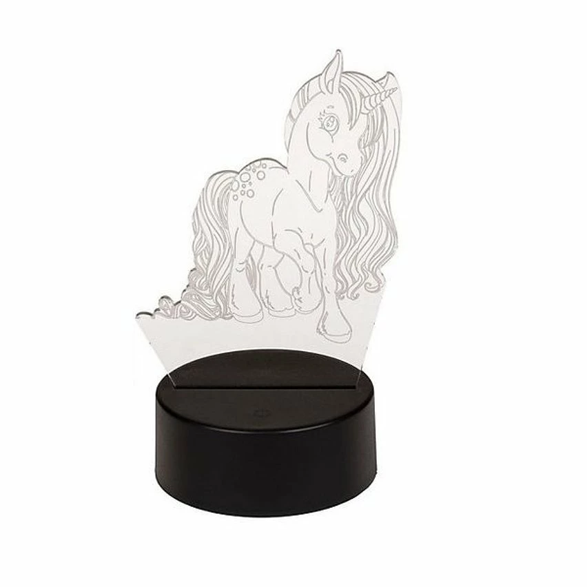 Coupon â Totalcadeau Veilleuse licorne effet 3D lampe avec changement de couleur đ