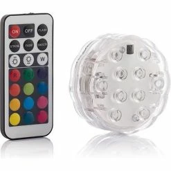 Meilleure affaire 🥰 Totalcadeau Lampe LED multicolore pour psicine et SPA avec télécommande ⭐