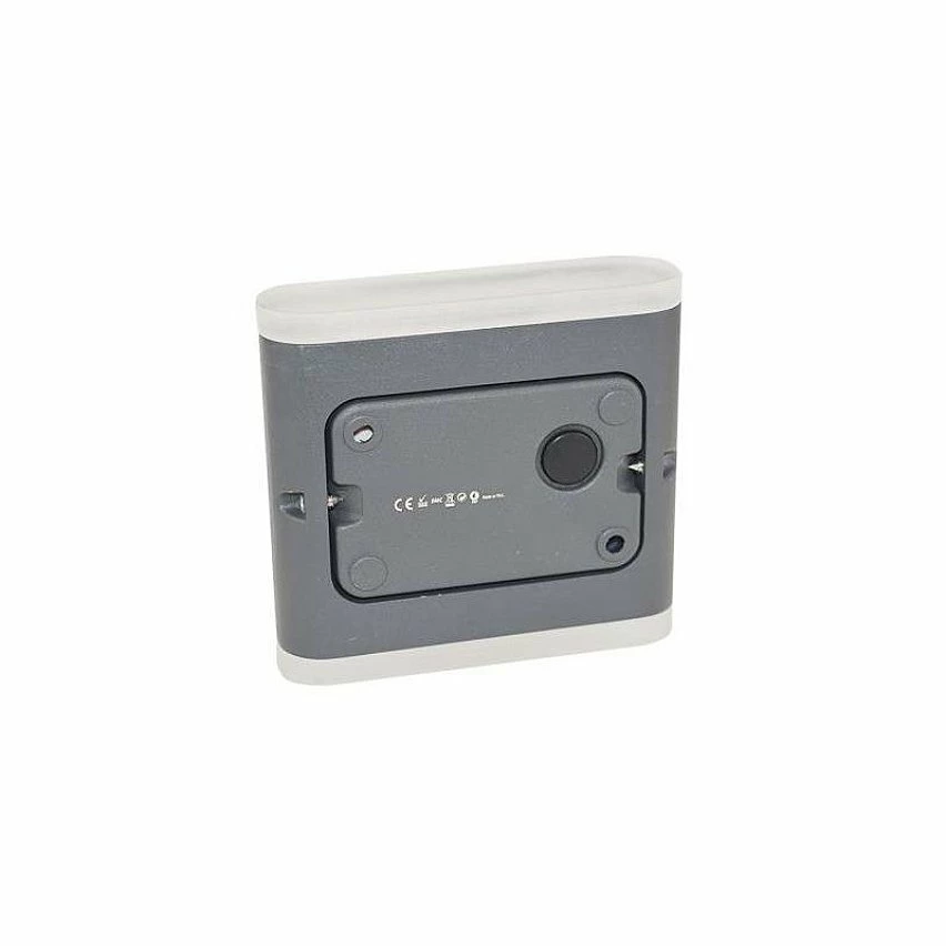 Vente flash 🧨 Miidex Applique Murale LED 6W Carré Grise IP54 - Blanc Chaud 3000K 😀 – Image 3