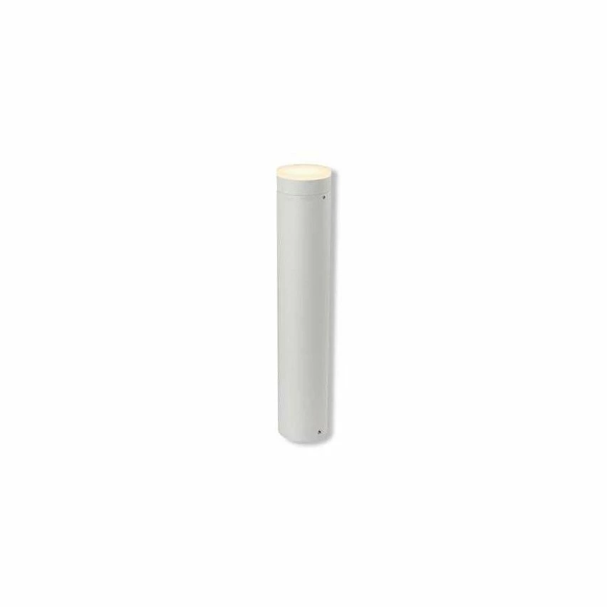 Meilleure vente đ Miidex Potelet Cylindrique 10W LED 50cm Blanc IP54 - Blanc Naturel 4000K đ