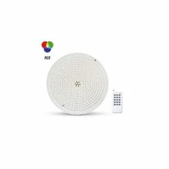 Le moins cher 🥰 Miidex Projecteur LED Piscine PAR56 32W AC12V RGB + Télécommande RF 🛒