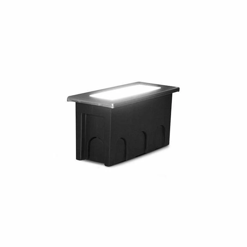 Sortie ✨ Miidex SPOT LED ENCASTRABLE BALISE 1,5 W 4000°K IP65 RECTANGLE ✨ – Image 2