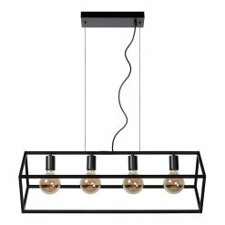 Grosses soldes 🎁 Lampea Suspension salle à manger industrielle Rose 🧨