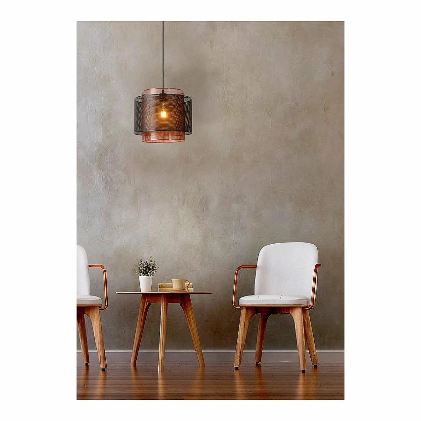 Vente flash 🌟 Lampea Suspension salon industriel 1 lampe Ø 34 cm Lucy ❤️ – Image 2