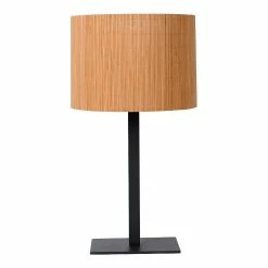 Coupon 🤩 Lampea Lampe à poser salon design Ø 28 cm Wood ✨