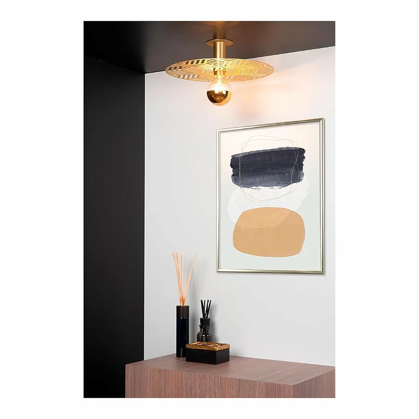 Grosses soldes ❤️ Lampea Plafonnier vintage Ø 40 cm salon et salle à manger Amarande 👍 – Image 2