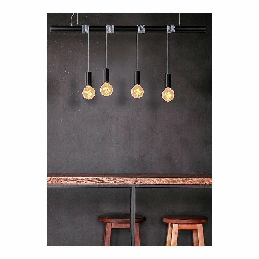 De gros đ„° Lampea Suspension industrielle 4 lampes Ewan đ â Image 3