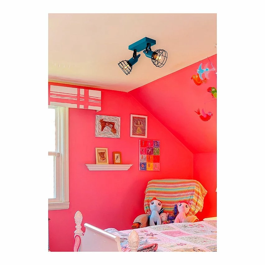 Top 10 👏 J&Kids Spot plafond chambre enfant 2 lampes Paula ✨ – Image 11