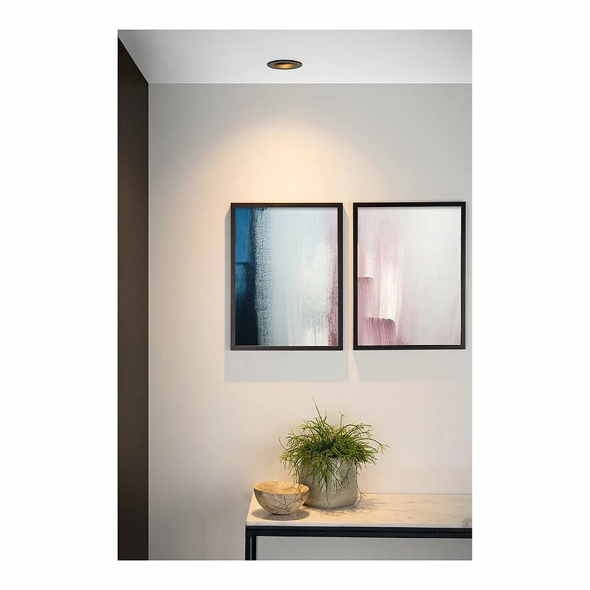 Coupon đ Lampea Spot encastrable rond 1 lampe inclinable Embie đŻ